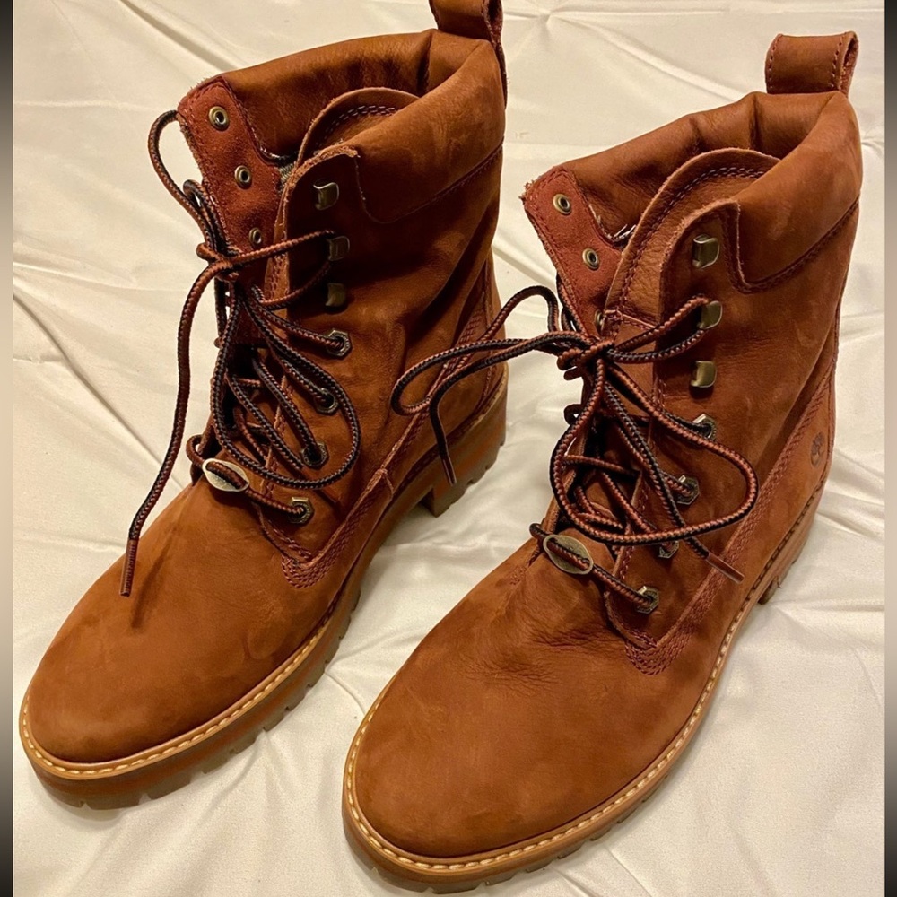 Timberland Women Couayeur Valley Boots | Size 10 | Color: Rust | EUC